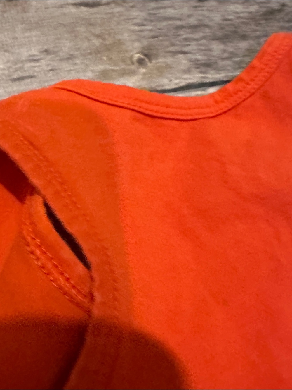 June & January orange tank top vguc in a 5T - Picture 4 of 5